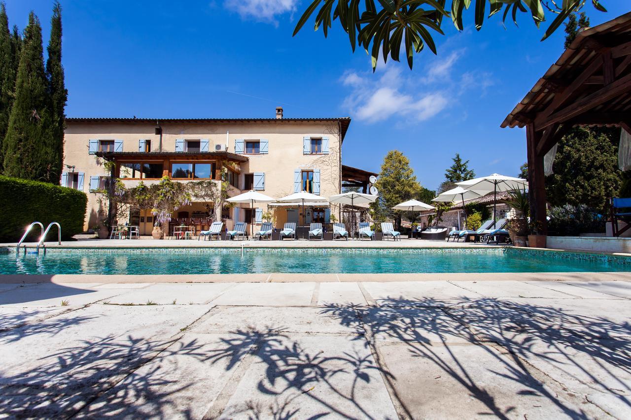 Le Mas Shabanou Bed & Breakfast Roquefort-les-Pins Exterior photo